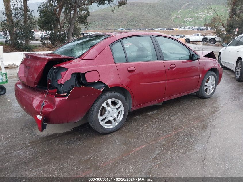 2004 Saturn Ion 3 VIN: 1G8AL52FX4Z182747 Lot: 38830181