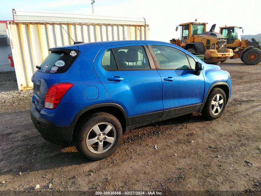 2016 CHEVROLET TRAX LS - KL7CJNSB7GB678360