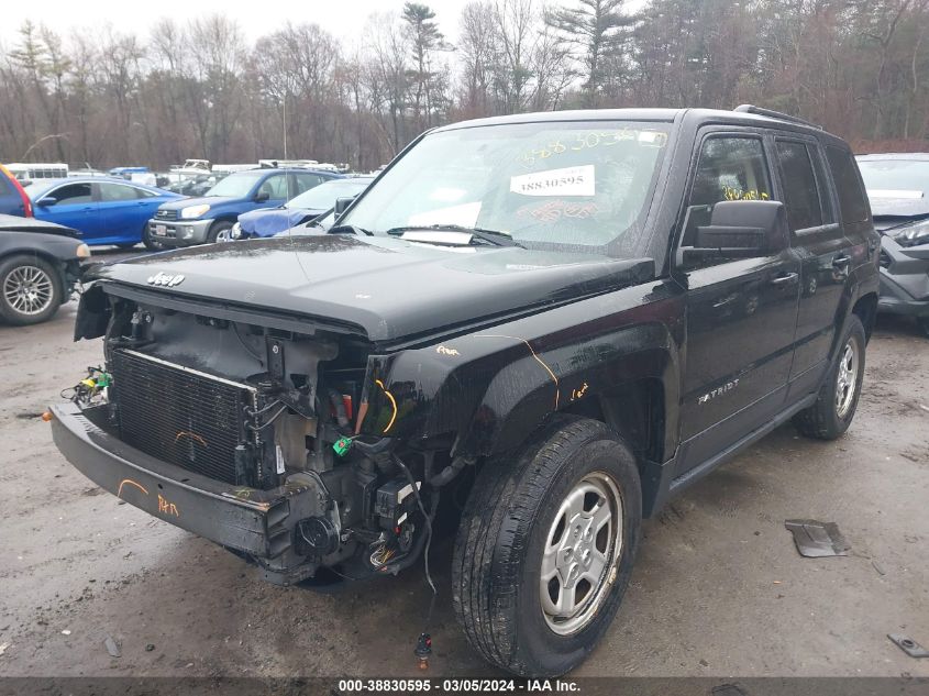 2014 Jeep Patriot Sport VIN: 1C4NJPBA8ED777088 Lot: 38830595