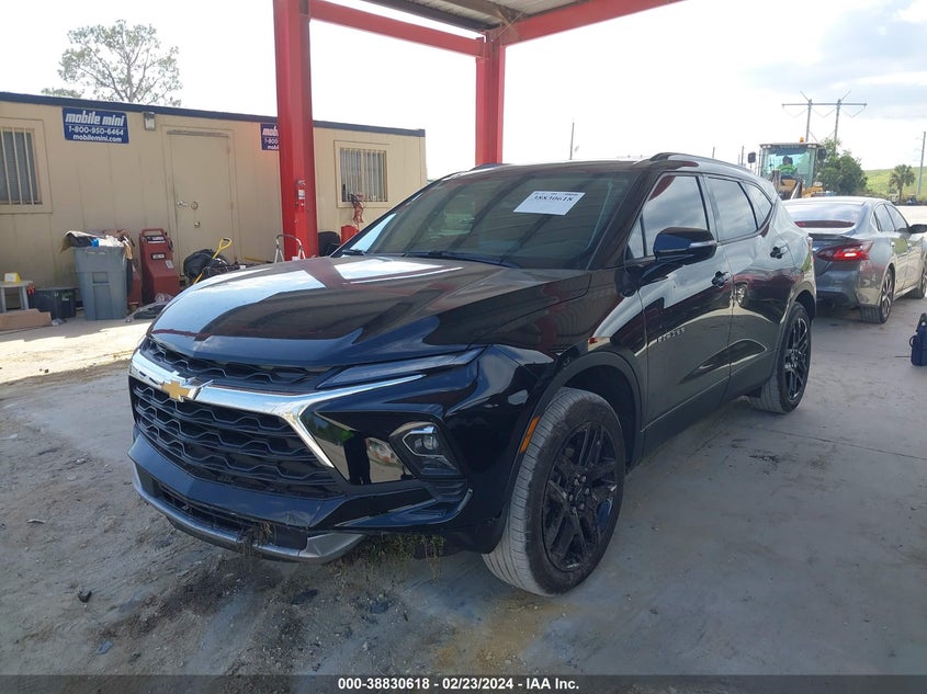 VIN 3GNKBDR43RS142730 2024 CHEVROLET BLAZER 3LT