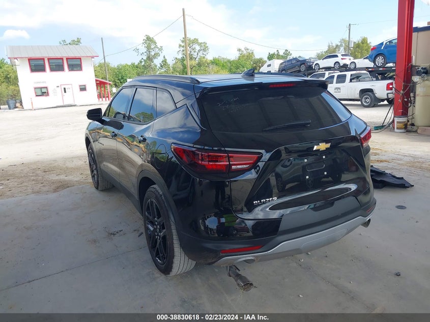 VIN 3GNKBDR43RS142730 2024 CHEVROLET BLAZER 3LT