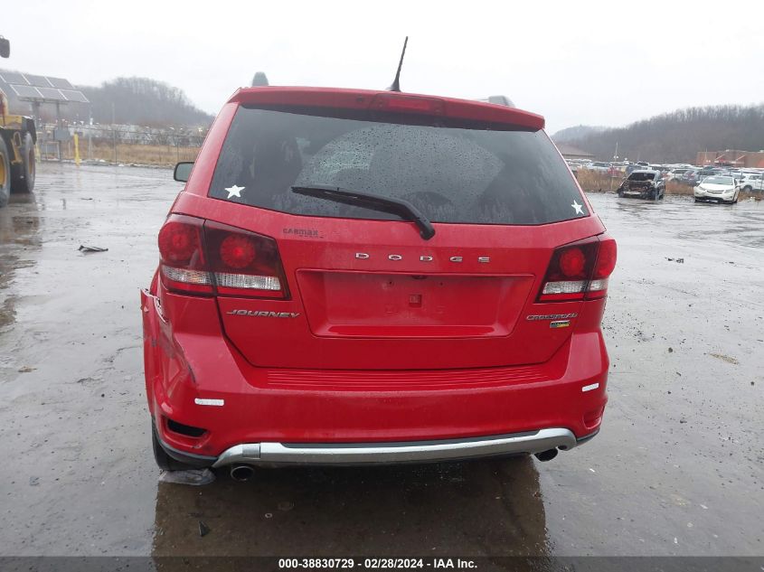 2018 Dodge Journey Crossroad VIN: 3C4PDCGG2JT378817 Lot: 38830729