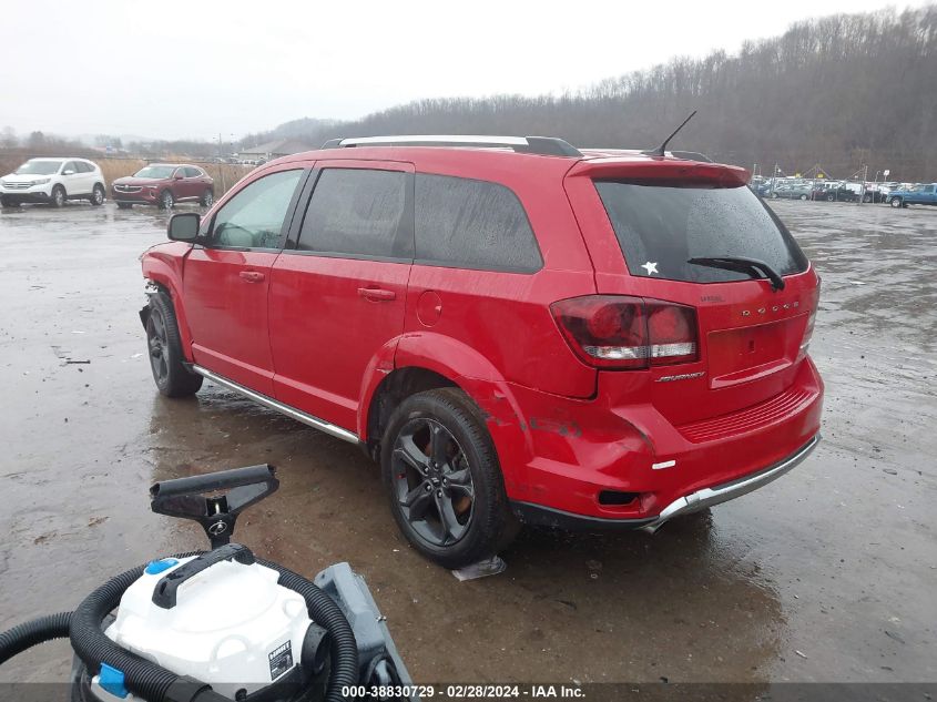 2018 Dodge Journey Crossroad VIN: 3C4PDCGG2JT378817 Lot: 38830729