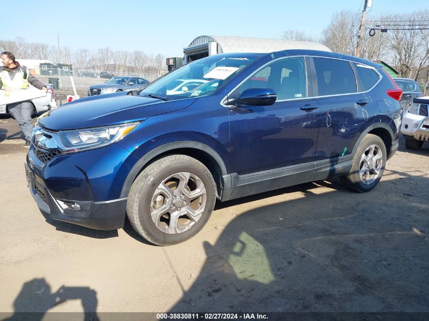 2019 Honda Cr-V Ex VIN: 7FARW2H5XKE030021 Lot: 38830811