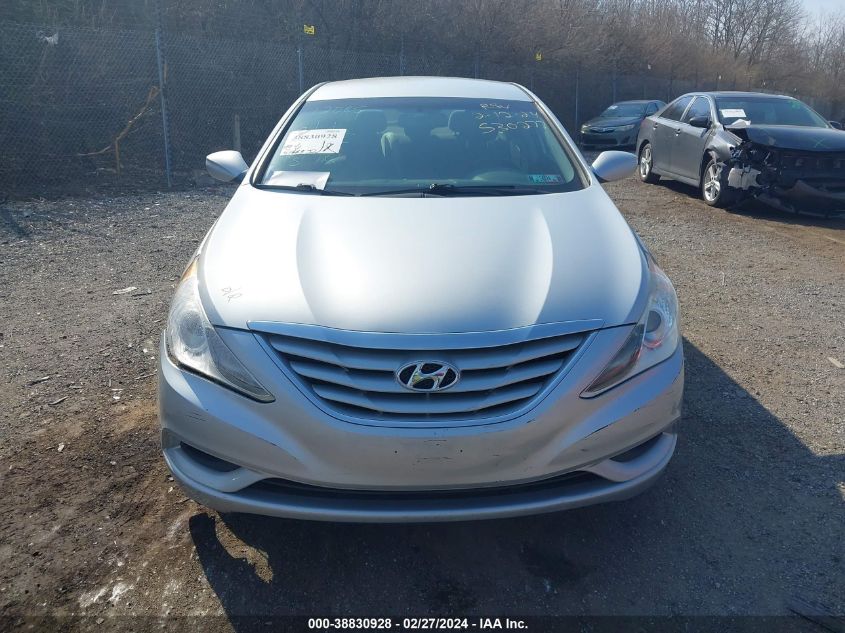 2013 Hyundai Sonata Gls VIN: 5NPEB4AC5DH530277 Lot: 40547454