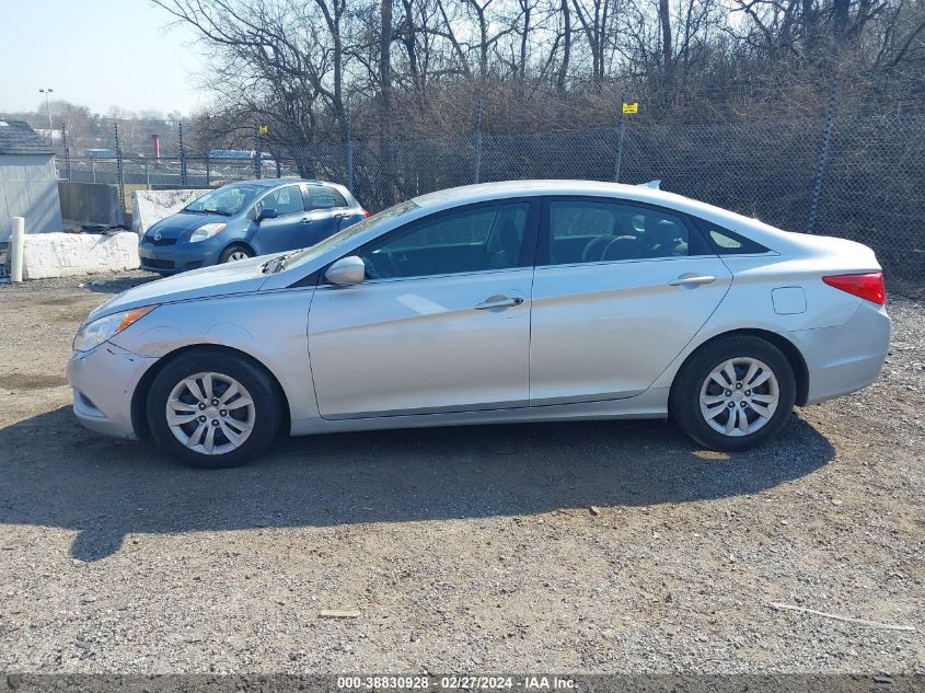 2013 Hyundai Sonata Gls VIN: 5NPEB4AC5DH530277 Lot: 40547454