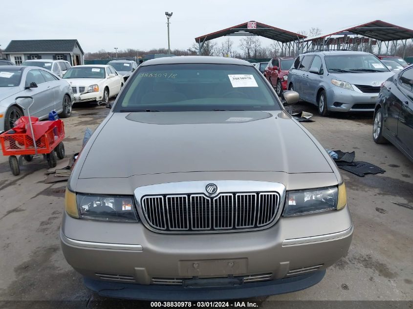 2001 Mercury Grand Marquis Gs VIN: 2MEFM74W41X642633 Lot: 38830978