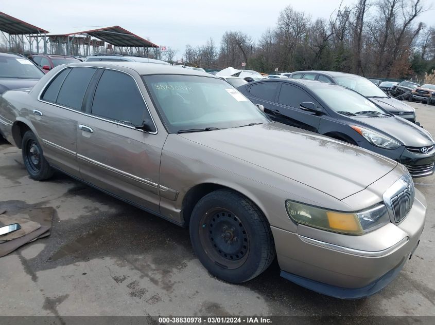 2001 Mercury Grand Marquis Gs VIN: 2MEFM74W41X642633 Lot: 38830978