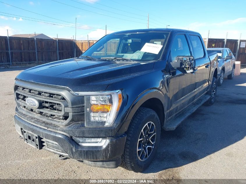 2023 Ford F-150 Xlt VIN: 1FTFW1E54PFA90327 Lot: 38831092