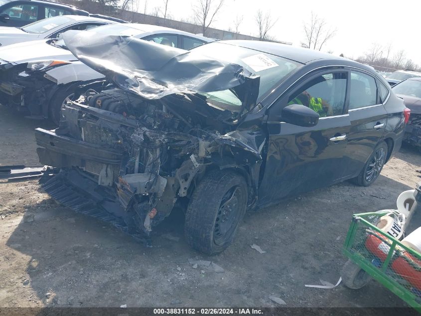 2019 NISSAN SENTRA S - 3N1AB7APXKY377949