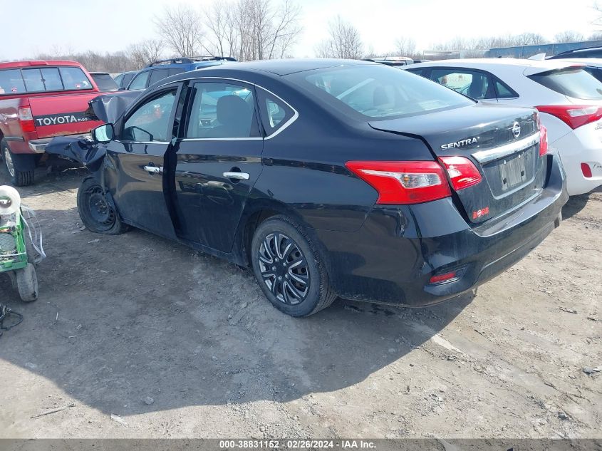 2019 Nissan Sentra S VIN: 3N1AB7APXKY377949 Lot: 38831152