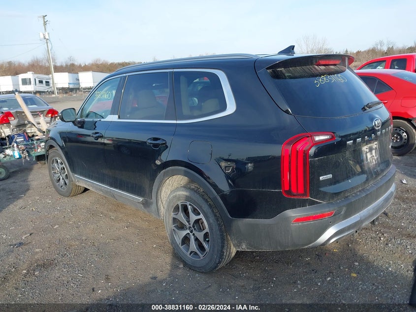 2021 KIA TELLURIDE EX 5XYP3DHC6MG108943
