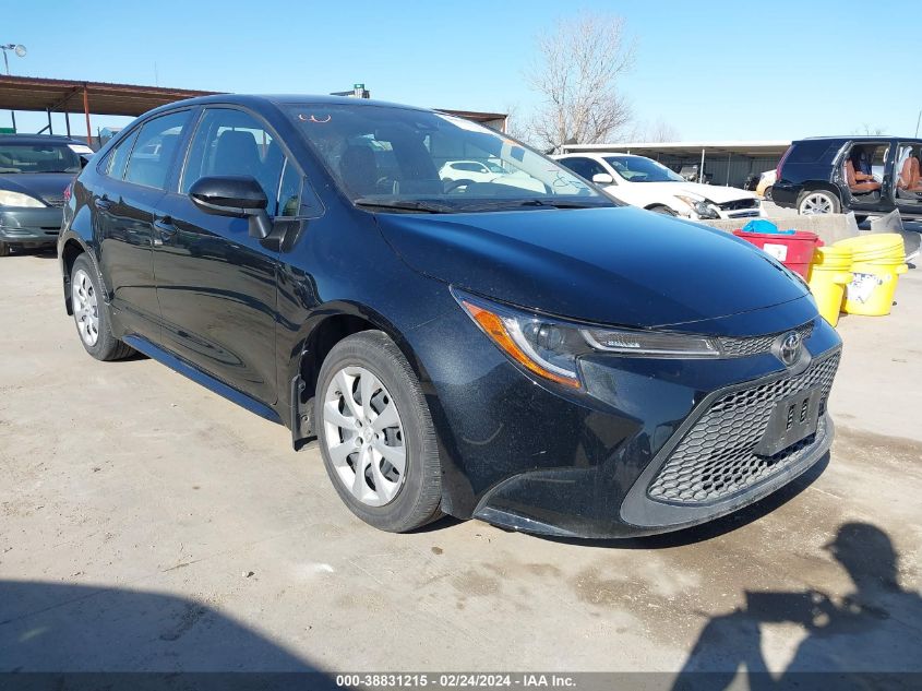 2021 Toyota Corolla Le VIN: JTDEPMAE5MJ143920 Lot: 38831215