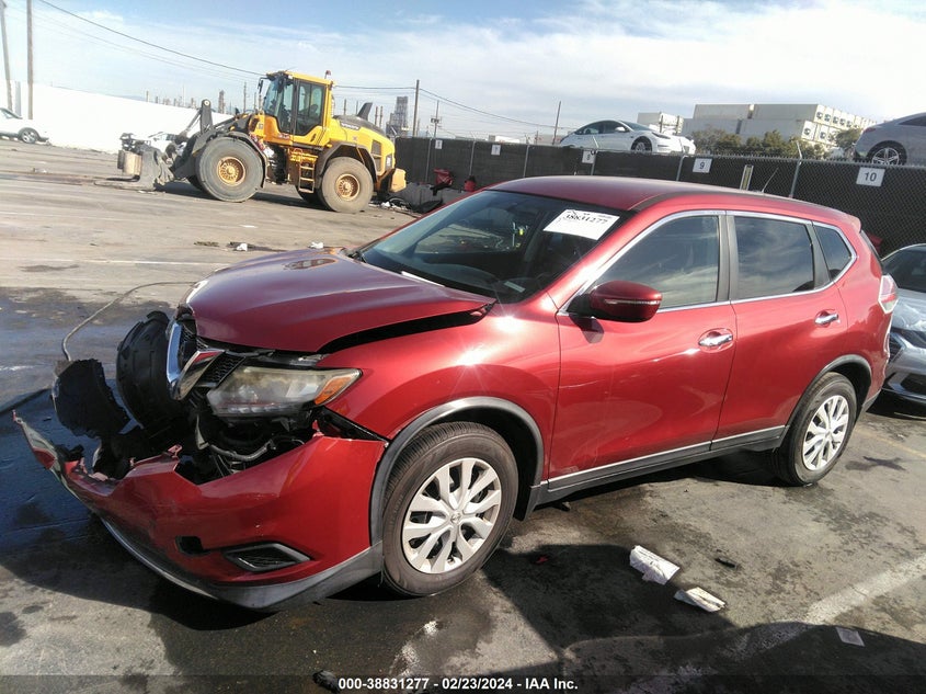 2015 NISSAN ROGUE S/SL/SV - KNMAT2MT7FP543468