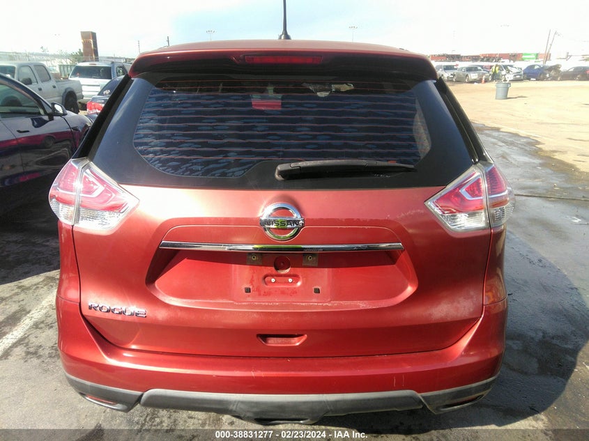 2015 NISSAN ROGUE S/SL/SV - KNMAT2MT7FP543468