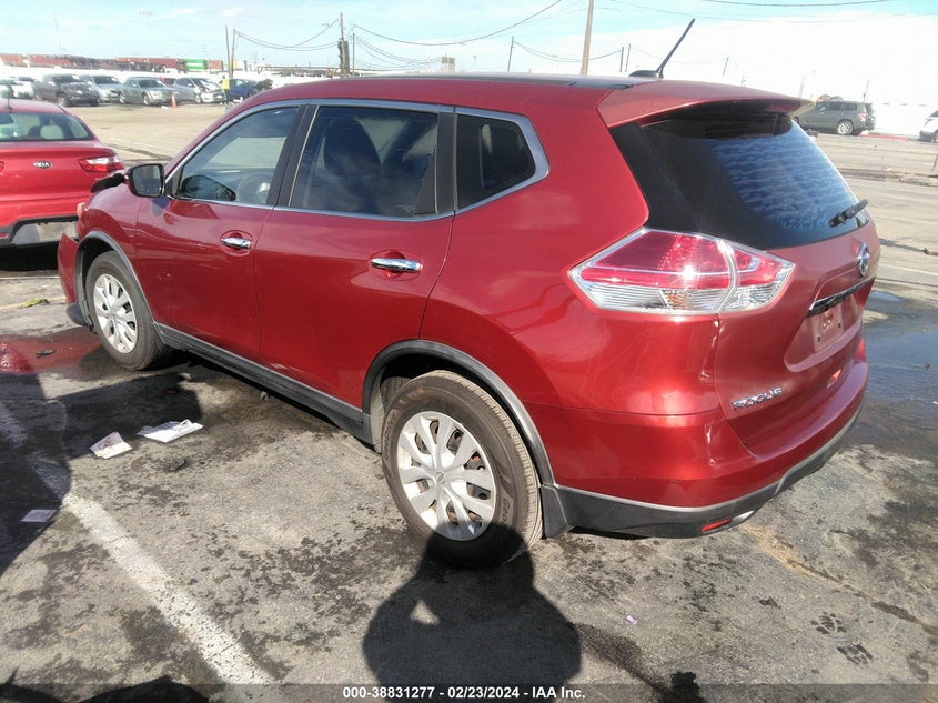 2015 NISSAN ROGUE S/SL/SV - KNMAT2MT7FP543468