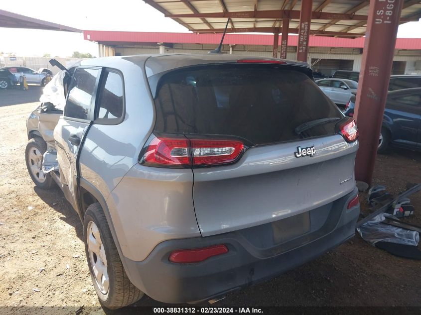 1C4PJLAB3GW159146 2016 Jeep Cherokee Sport