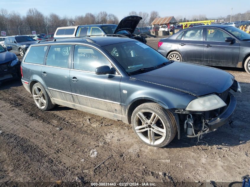 2003 Volkswagen Passat Gls VIN: WVWVD63B03E465590 Lot: 38831443