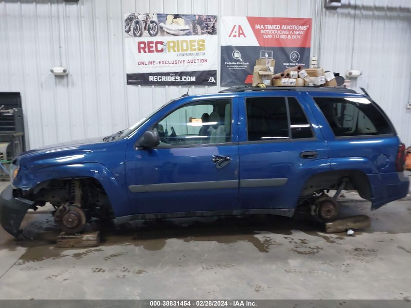 2005 Chevrolet Trailblazer Ls VIN: 1GNDT13S652225165 Lot: 38831454