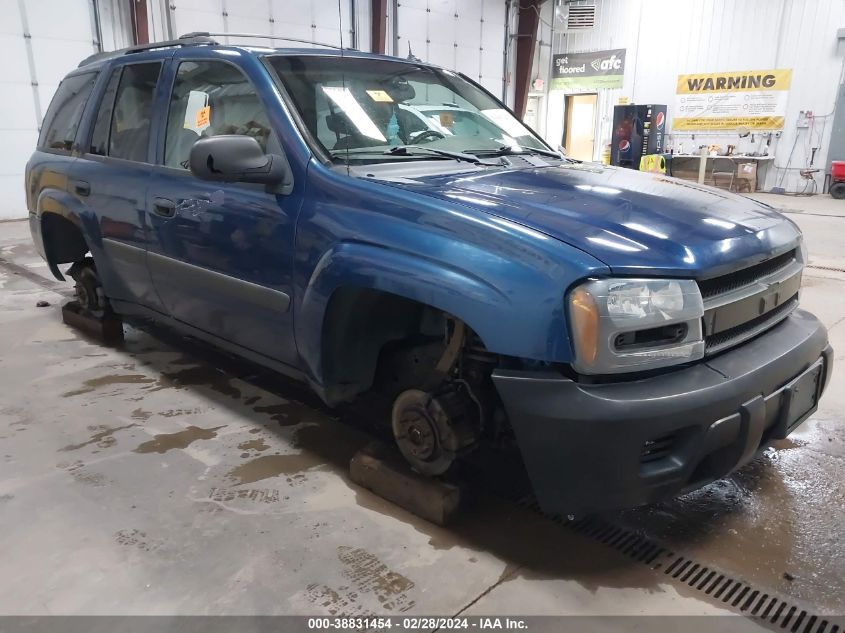 2005 Chevrolet Trailblazer Ls VIN: 1GNDT13S652225165 Lot: 38831454