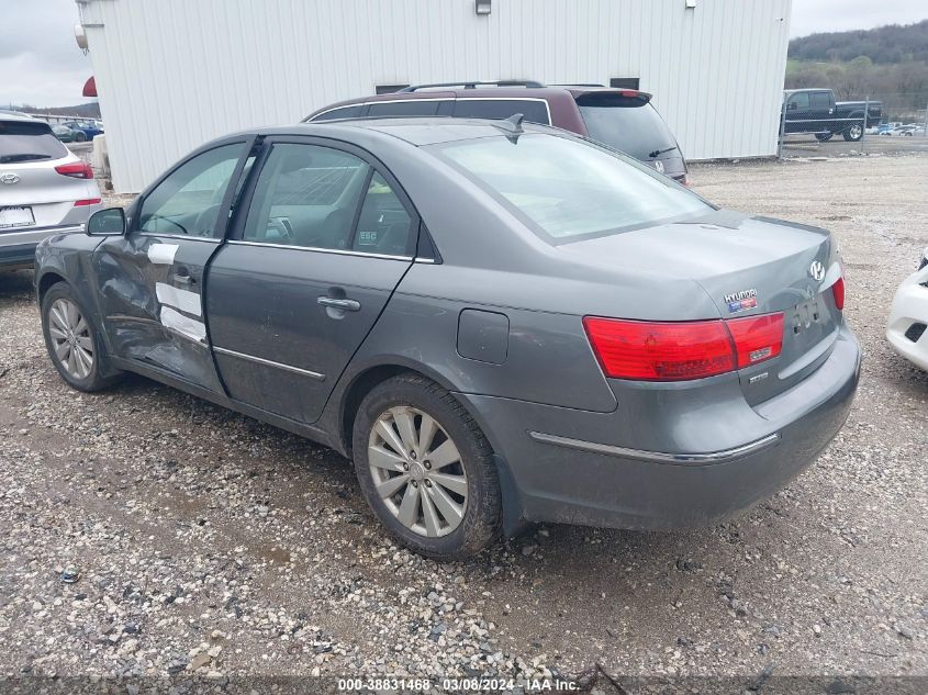 2010 Hyundai Sonata Limited VIN: 5NPEU4AC5AH606148 Lot: 38831468