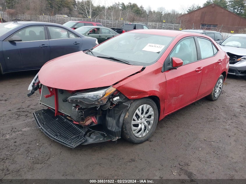 VIN 2T1BURHE7KC168857 2019 TOYOTA COROLLA LE