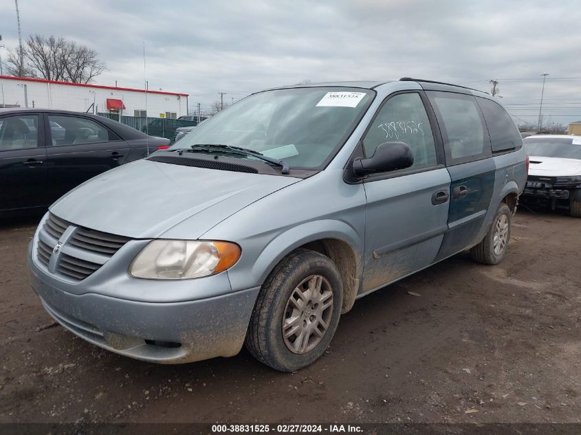 2005 Dodge Grand Caravan Se VIN: 1D4GP24R05B314437 Lot: 38831525