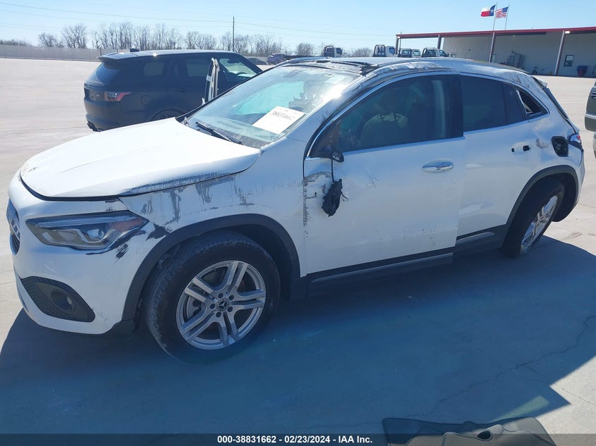 2022 Mercedes-Benz Gla 250 VIN: W1N4N4GB9NJ393122 Lot: 38831662