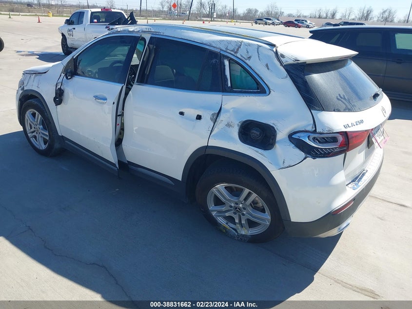 2022 Mercedes-Benz Gla 250 VIN: W1N4N4GB9NJ393122 Lot: 38831662