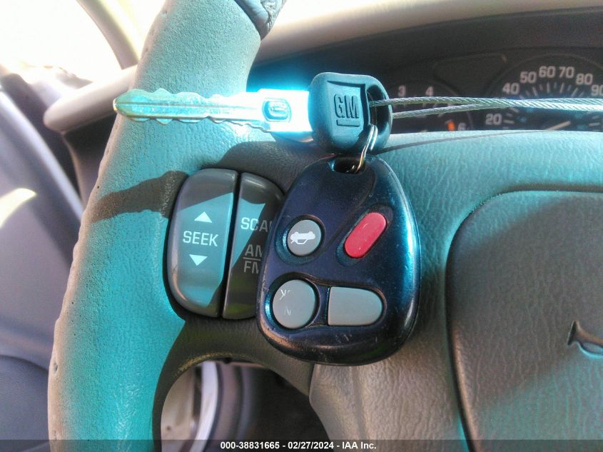 2000 Buick Regal Gs VIN: 2G4WF5517Y1135754 Lot: 38831665