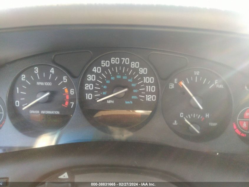 2000 Buick Regal Gs VIN: 2G4WF5517Y1135754 Lot: 38831665