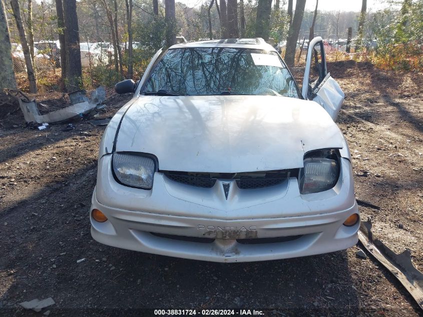 2002 Pontiac Sunfire Se VIN: 1G2JB124727160024 Lot: 38831724