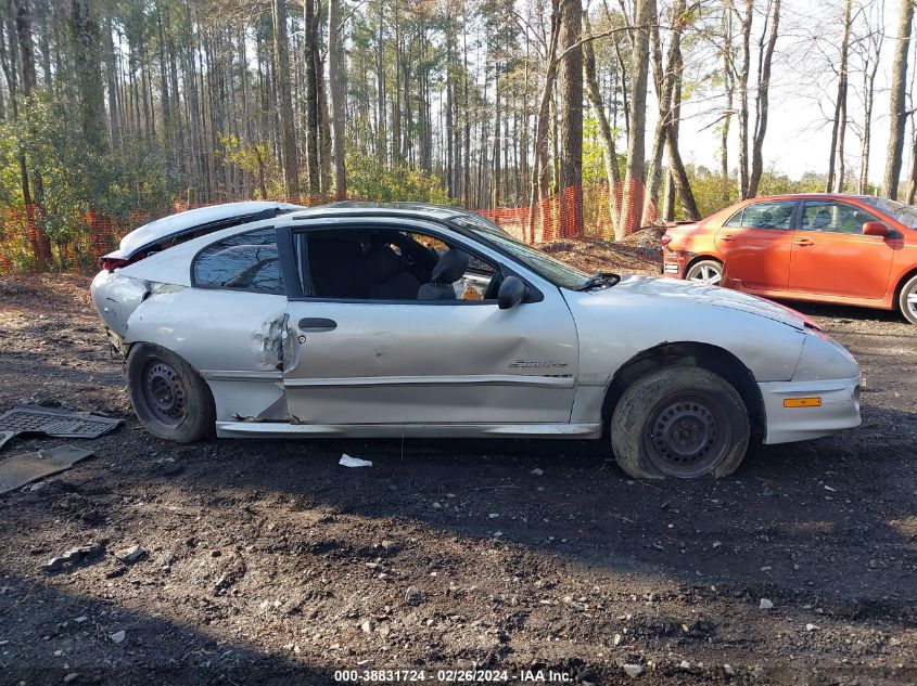 2002 Pontiac Sunfire Se VIN: 1G2JB124727160024 Lot: 38831724