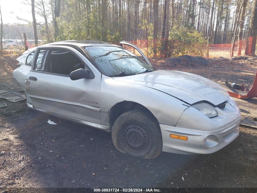 2002 Pontiac Sunfire Se VIN: 1G2JB124727160024 Lot: 38831724