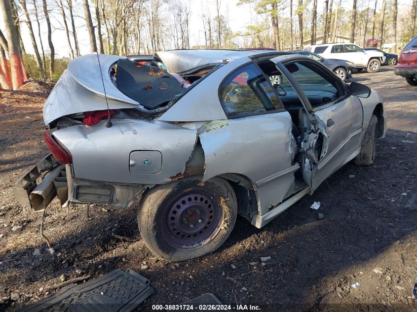 2002 Pontiac Sunfire Se VIN: 1G2JB124727160024 Lot: 38831724