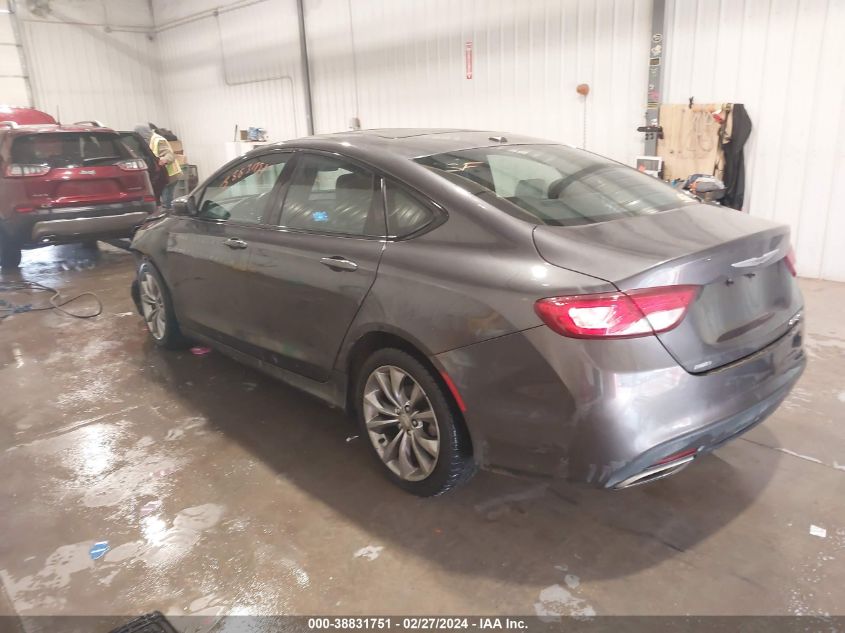 2015 Chrysler 200 S VIN: 1C3CCCDG3FN553450 Lot: 38831751