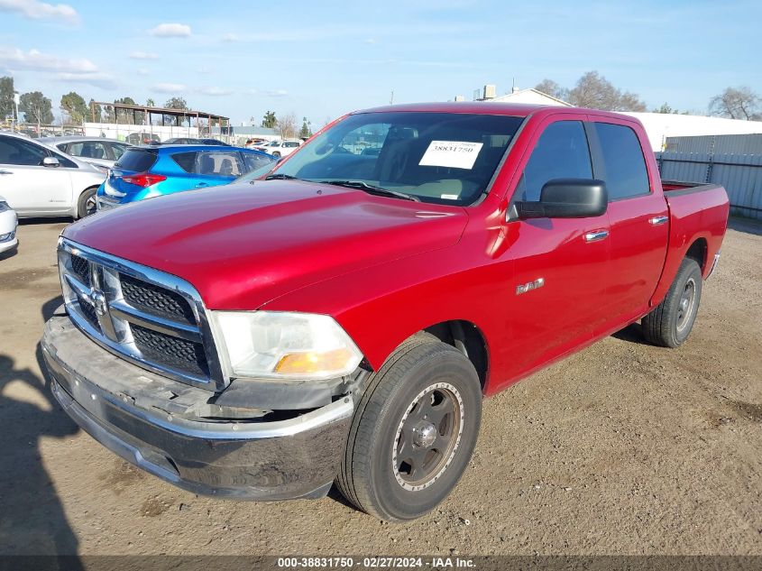 2010 Dodge Ram 1500 Slt/Sport/Trx VIN: 1D7RB1CP0AS163078 Lot: 38831750