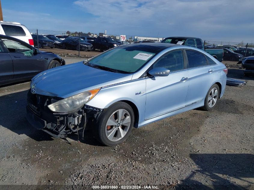 2011 Hyundai Sonata Hybrid VIN: KMHEC4A40BA017119 Lot: 38831860