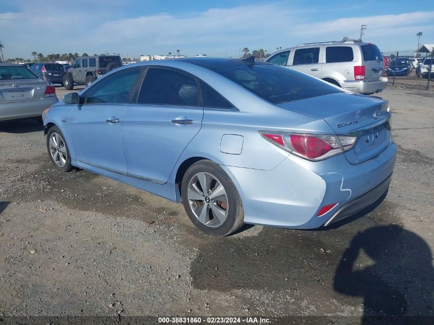 2011 Hyundai Sonata Hybrid VIN: KMHEC4A40BA017119 Lot: 38831860