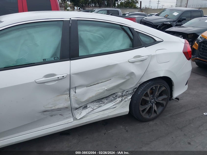 VIN 2HGFC2F81KH530892 2019 HONDA CIVIC SPORT