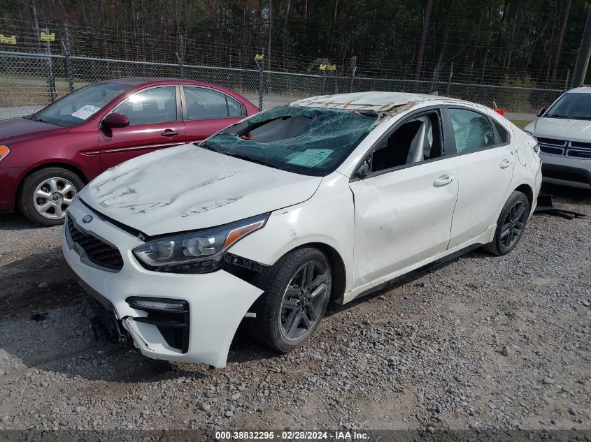 2020 Kia Forte Gt-Line VIN: 3KPF34AD2LE194973 Lot: 38832295