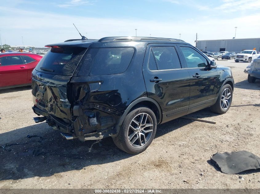 2018 Ford Explorer Sport VIN: 1FM5K8GT8JGC26290 Lot: 38832438