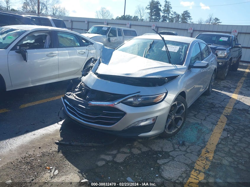 2020 CHEVROLET MALIBU LT - 1G1ZD5ST2LF116441