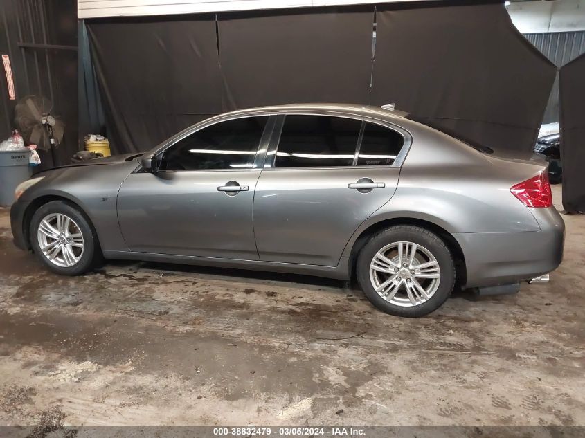 2013 Infiniti G37X VIN: JN1CV6AR3DM762769 Lot: 38832479