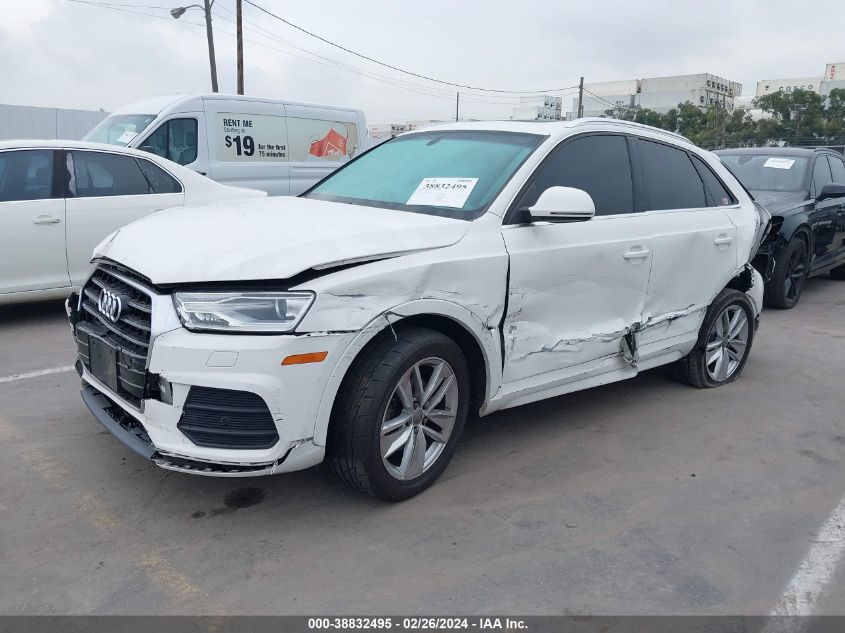 2016 Audi Q3 2.0T Premium Plus VIN: WA1EFCFS4GR000906 Lot: 38832495