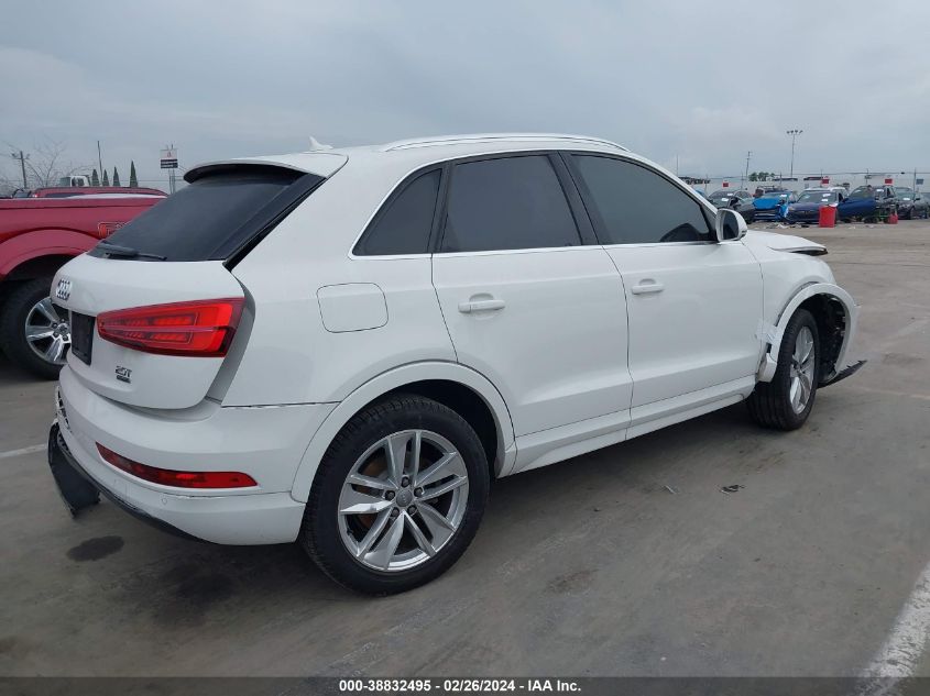 2016 Audi Q3 2.0T Premium Plus VIN: WA1EFCFS4GR000906 Lot: 38832495