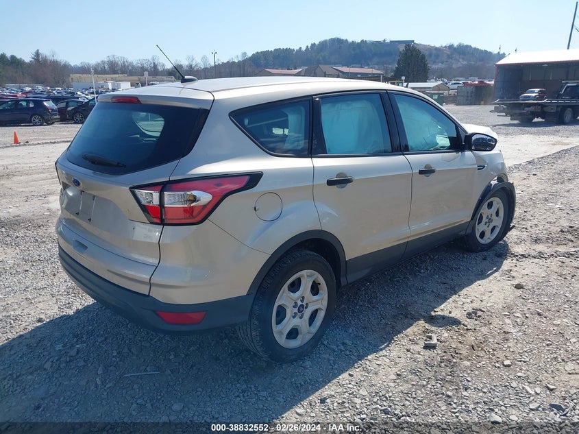 VIN 1FMCU0F76HUD34619 2017 FORD ESCAPE S