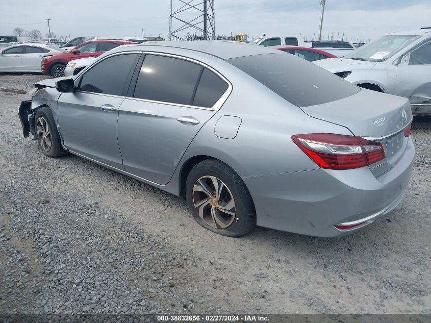 2016 Honda Accord Lx VIN: 1HGCR2F38GA236370 Lot: 38832656