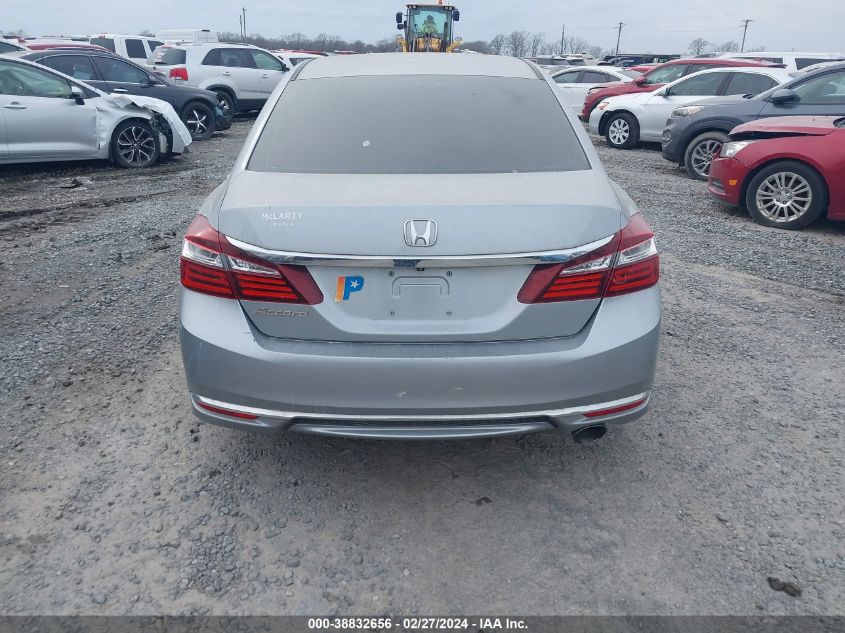 2016 Honda Accord Lx VIN: 1HGCR2F38GA236370 Lot: 38832656