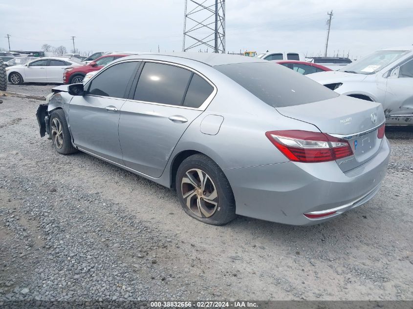 2016 Honda Accord Lx VIN: 1HGCR2F38GA236370 Lot: 38832656